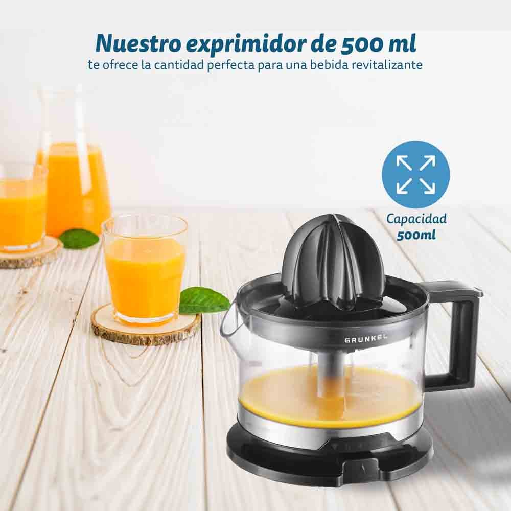 Exprimidor Grunkel Citrus Juicer 40w Black Xp-545ng