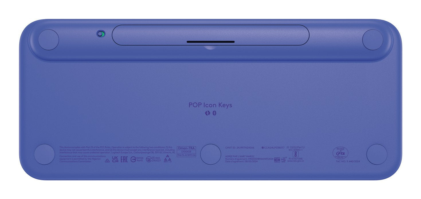 EAN 5099206127586 - Logitech 920-013074 teclado Universal Bluetooth QWERTY Internacional de EE.UU. Lila, Blanco imagen 5