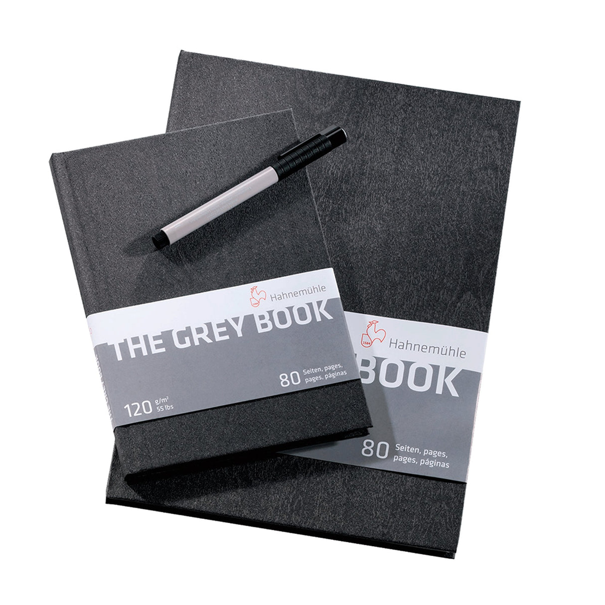 Cuaderno Y Block Hahnemühle 10628682 A4 40 Hojas Gris, Blanco