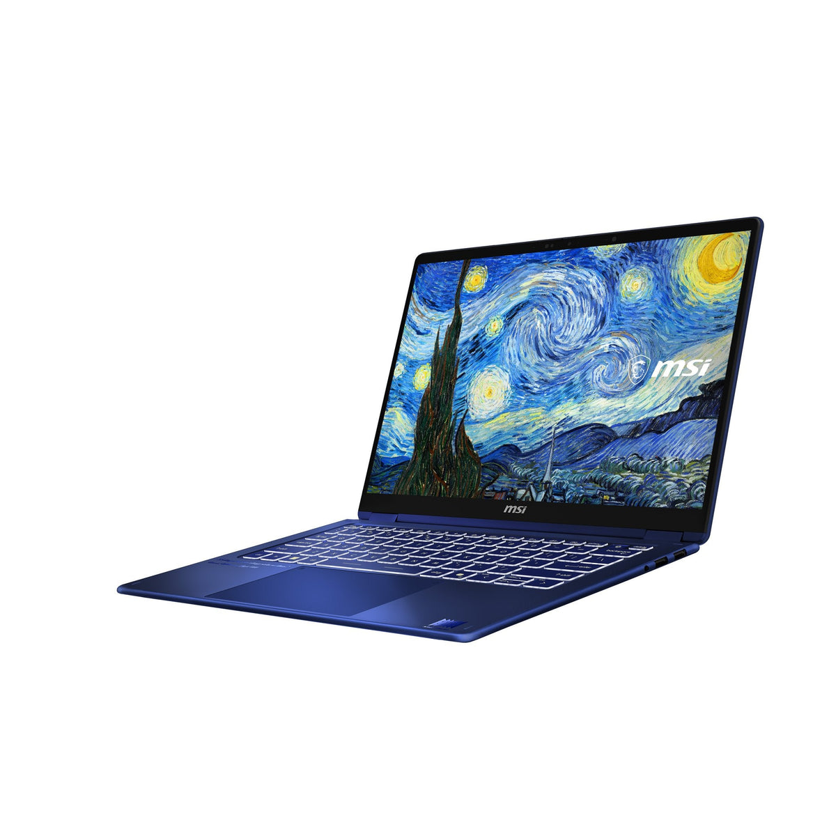 Msi Prestige 14 Flip Ai+ The Starry Night-262fry Copilot+ Pc Intel Core Ultra X9 378h Hybride (2-En-1) 35,6 Cm (14) Pantalla Táctil Full Hd+ 32 Go Lpddr5x-Sdram 1 To Ssd Wi-Fi 7 (802.11be) Windows 11 Home Negro, Azul
