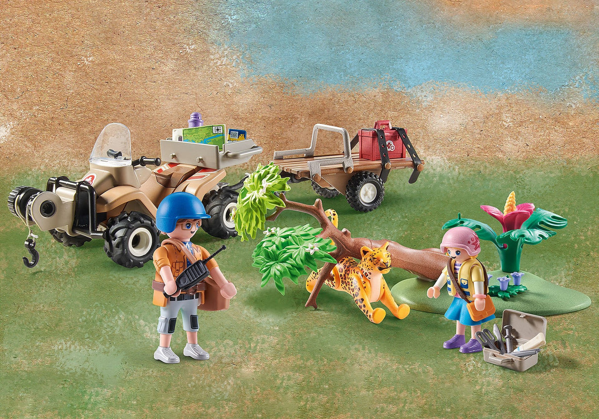 Playmobil 71011 Wiltopia - Tierrettungs-Quad, Konstruktionsspielzeug 71011