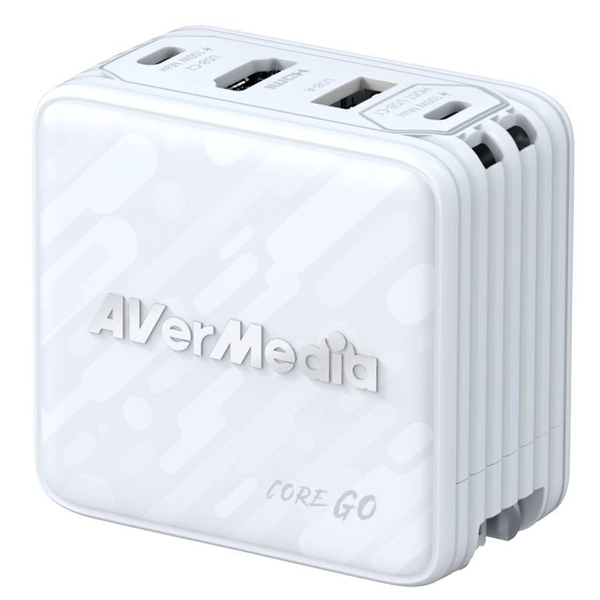 Avermedia Ladedock, Core Go Gc313 Blanco, 100w Gan, Hdmi
