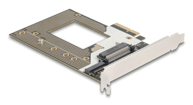 Delock Pci Express 4.0 X4 Tarjeta A 1 X Nvme M.2 Key M 110 Mm Oder U.2 Slot