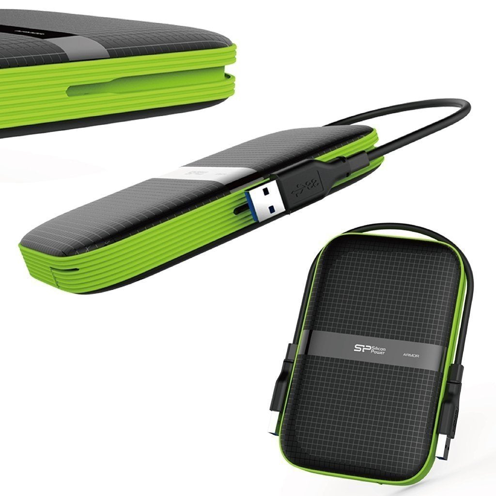 Disco Externo Hdd Silicon Power A60 1tb 2.5" Usb Resistente Agua