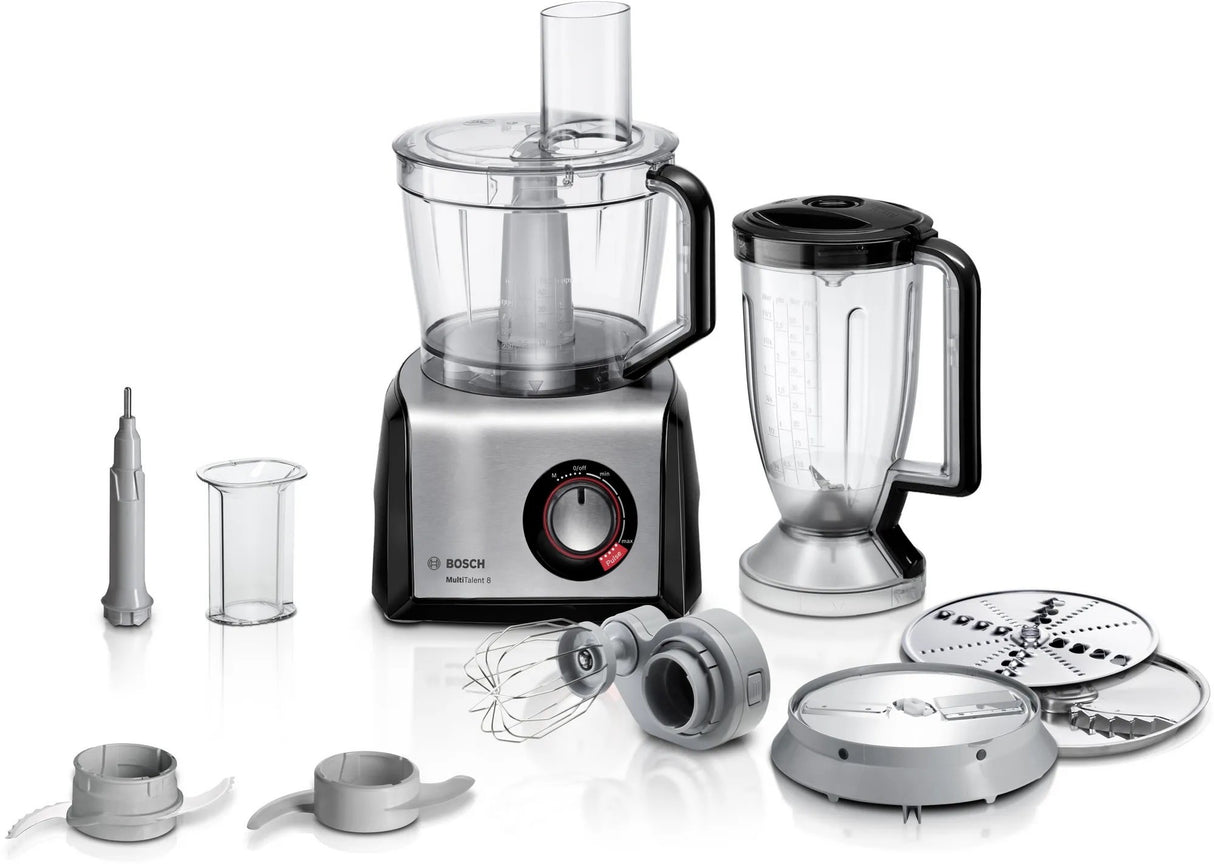 EAN 4242005347537 - Bosch MC812M814 robot de cocina 1250 W 3,9 L Negro, Acero inoxidable, Transparente imagen 1