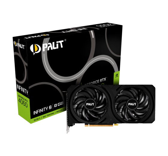Tarjeta Palit Ne64060019p1-1070l Gráfica Nvidia Geforce Rtx 4060 8 Gb Gddr6