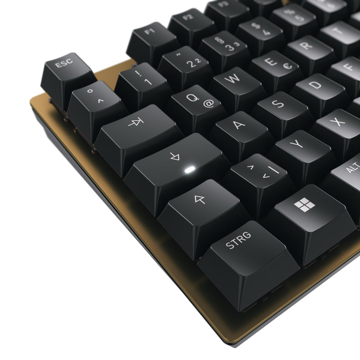 EAN 4025112107498 - CHERRY KC 200 MX teclado Universal USB QWERTZ Alemán Negro, Bronce imagen 5
