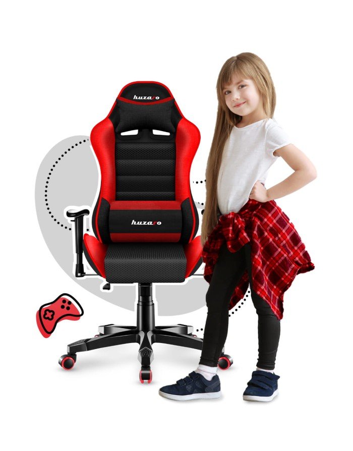 EAN 5903796010558 - Huzaro Ranger 6.0 Silla para videojuegos universal Asiento (de seguridad) de butaca Negro, Rojo imagen 1