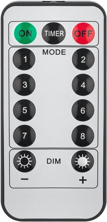 Cortina De Luz Con 300 Led
Con Mando A Distancia, Función Temporizador, 8 Modos De Luz, Dimmer, Usb Y Funcionamiento Con Pilas,