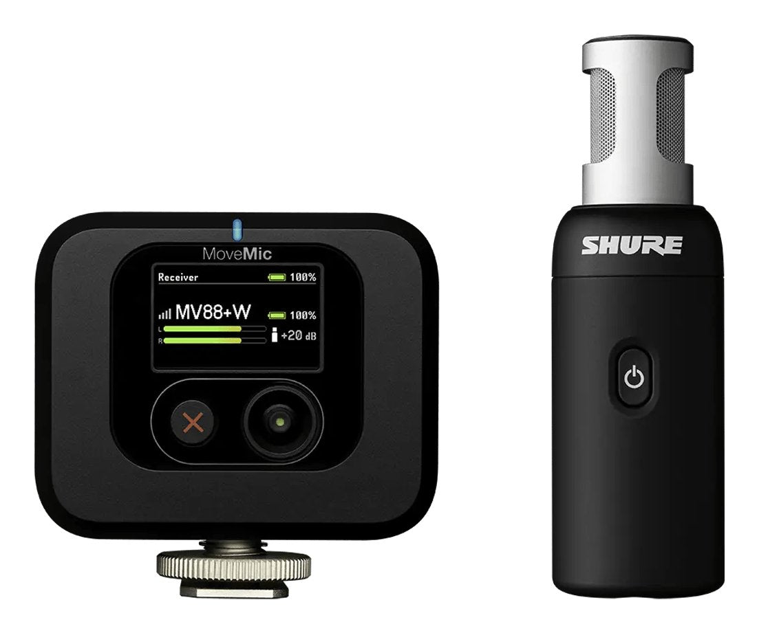 Shure Mv88+W-Kit-Z6 - Inalámbrico Mikrofon Stereo Z Odbiornikiem Nakamerowym