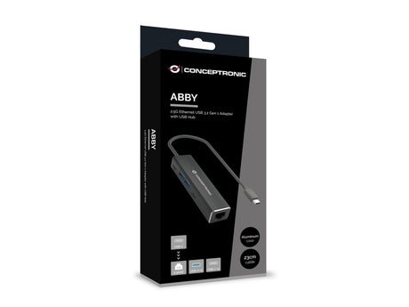EAN 4015867234211 - Conceptronic ABBY14B base para portátil y replicador de puertos Alámbrico USB 3.2 Gen 1 (3.1 Gen 1) Type- imagen 4