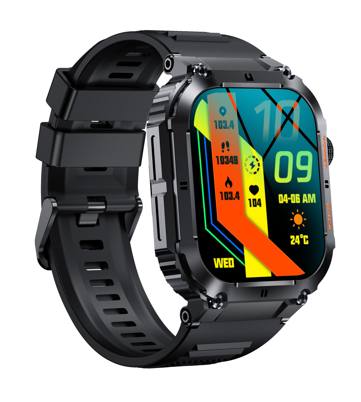 EAN 5706751069994 - Denver SWC-191B Relojes inteligentes y deportivos 4,98 cm (1.96") IPS 45 mm Digital 320 x 386 Pixeles Pan imagen 4