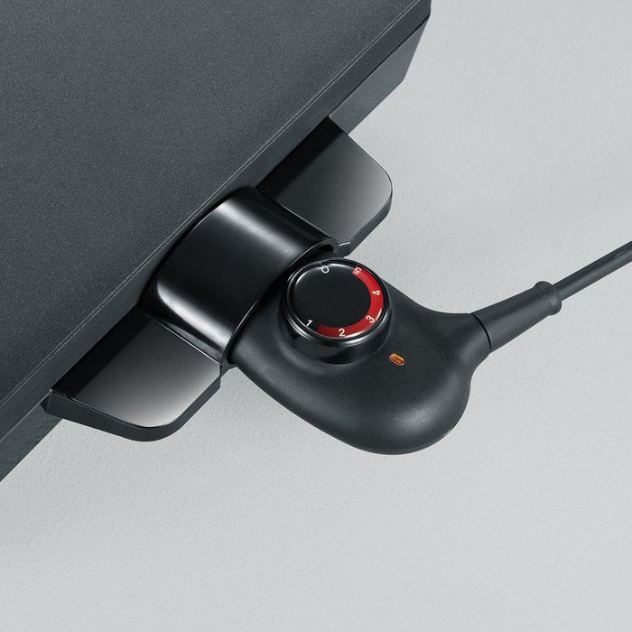 Parrilla De Mesa Severin Kg 2397, Parrilla Eléctrica Plateada/Negra, 2200 W 4008146012495