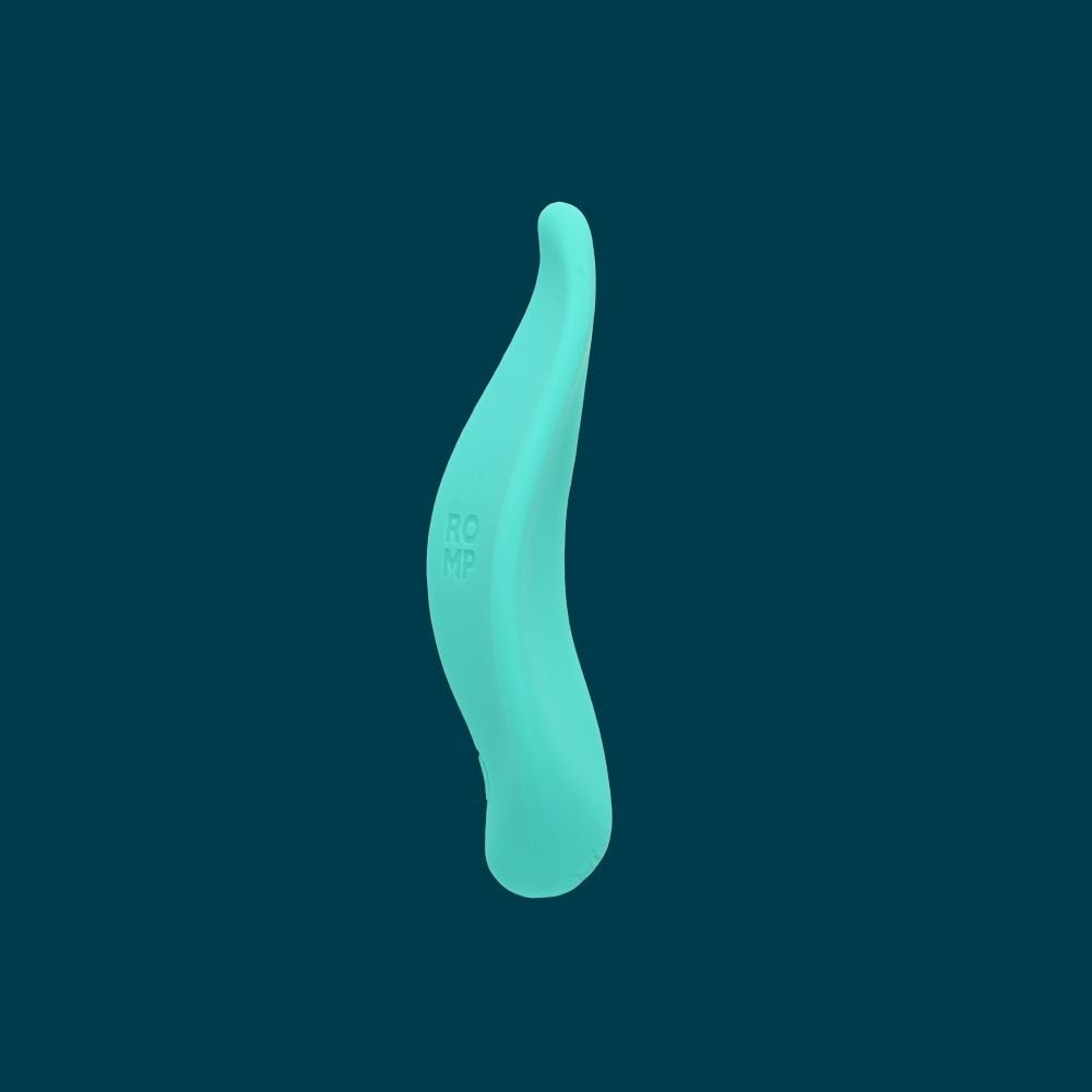 Romp - Wave Vibrador Estimulador De Clítoris Forma Ergonómica Verde Agua