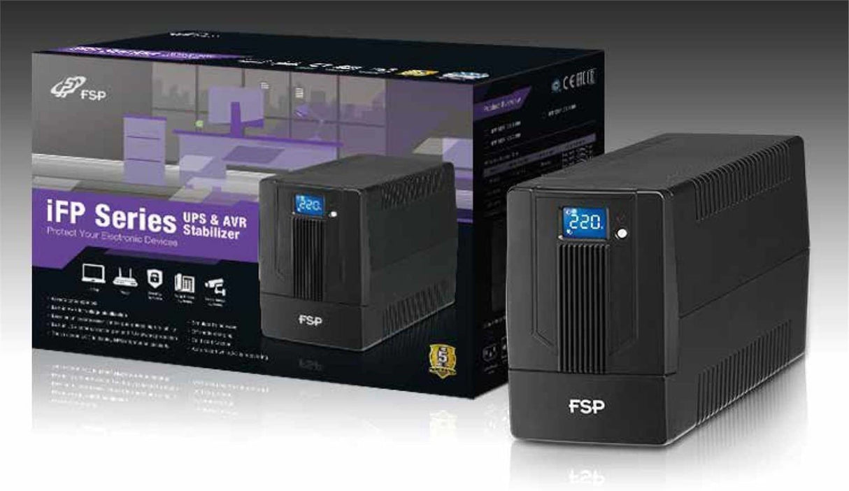 Fsp/Fortron Ifp 1.5k Sistema De Alimentación Ininterrumpida (Ups) 1500 Va 900 W 4 Salidas Ac