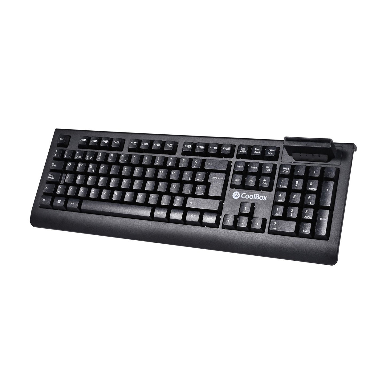 EAN 8436556141980 - CoolBox COO-TEC04DNI teclado Oficina USB QWERTY Español Negro imagen 3