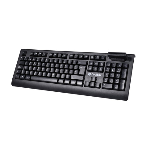 EAN 8436556141980 - CoolBox COO-TEC04DNI teclado Oficina USB QWERTY Español Negro imagen 3
