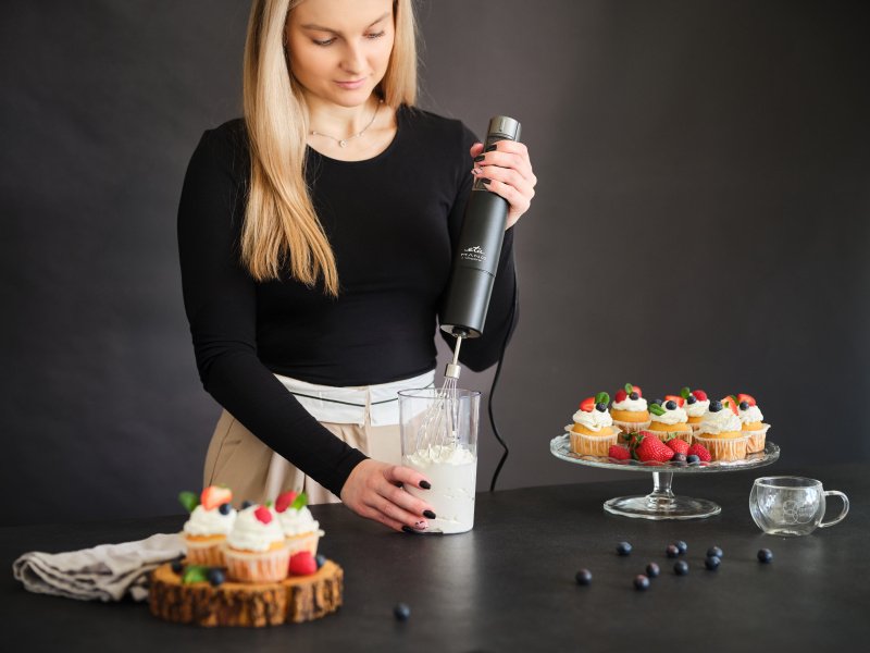 Batidora Eta Eta321990010 De Mano, 1000 W, Negra