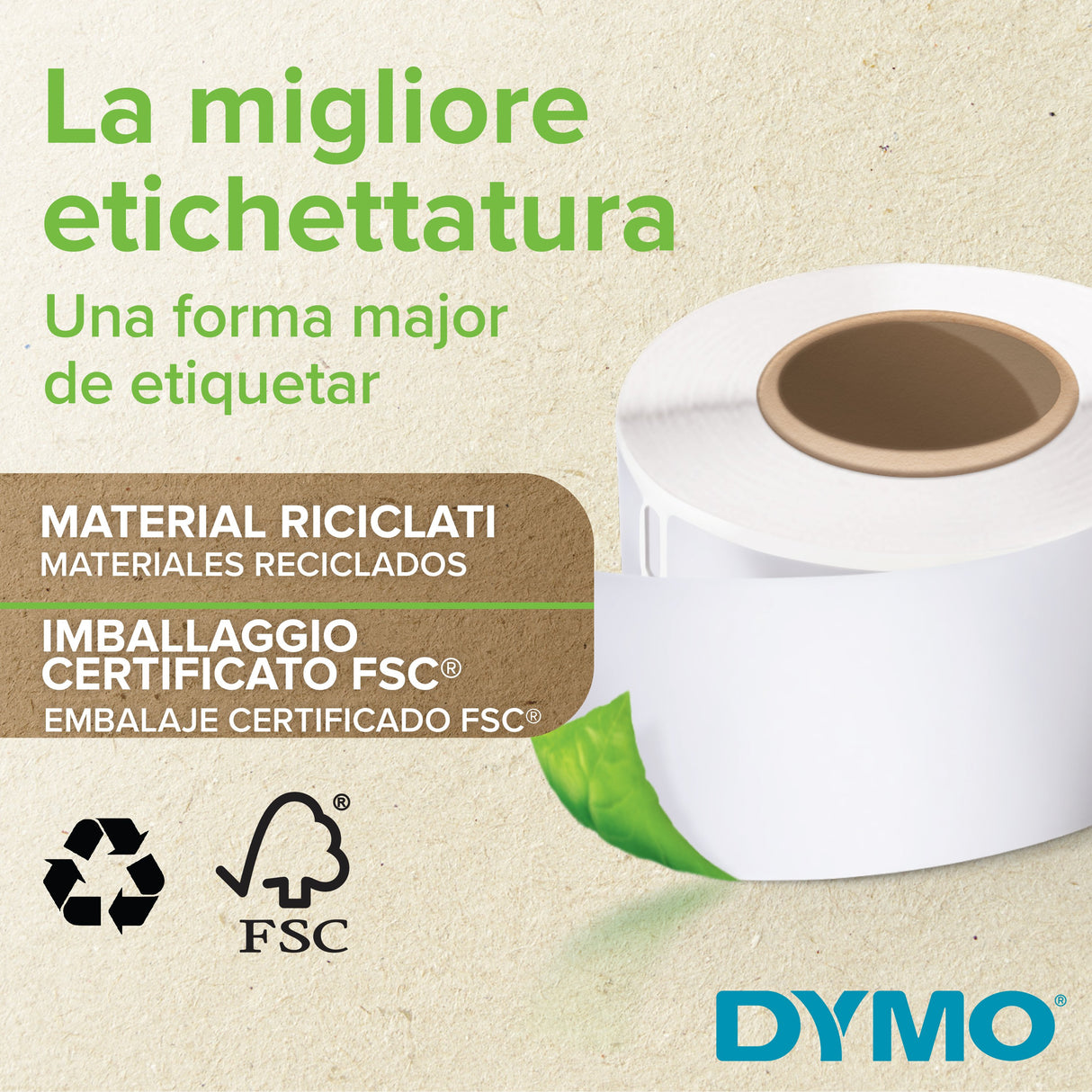EAN 3501170904985 - DYMO LW - Extra Large Shipping Labels - 104 x 159 mm - S0904980 Etiqueta para impresora autoadhesiva imagen 5