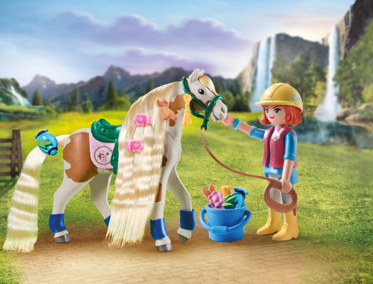 Playmobil Ellie Con Caballo
