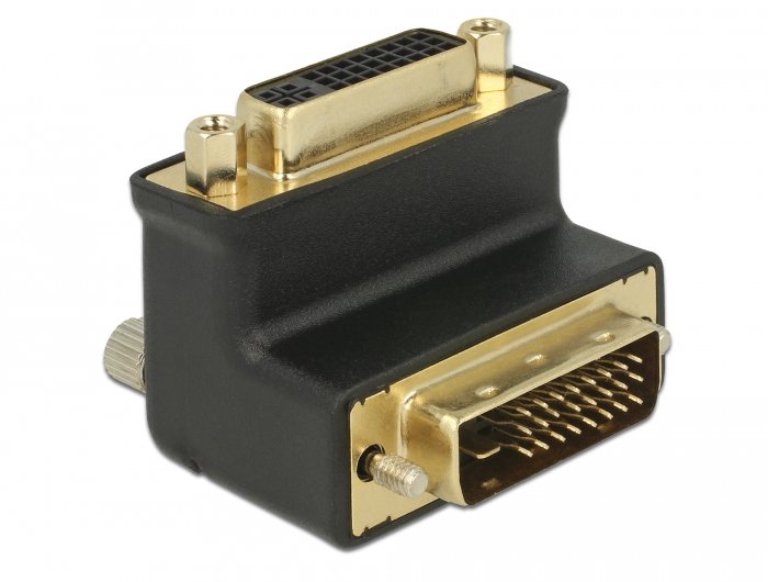 EAN 4043619658664 - DeLOCK 65866 cambiador de género para cable DVI-D DVI-I Negro imagen 1