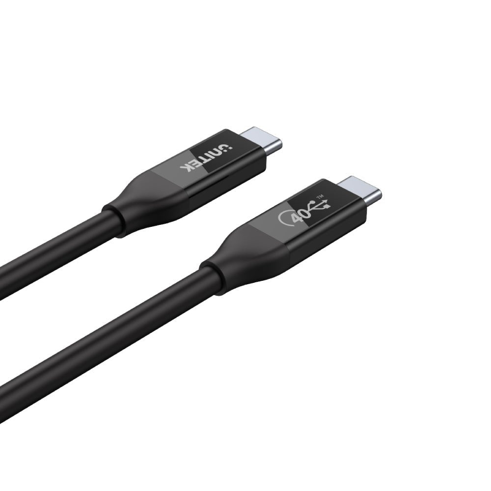 EAN 4894160047175 - UNITEK C14100BK-0.8M cable USB USB4 Gen 2x2 0,8 m USB C Negro imagen 2