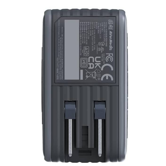 Avermedia Ladedock, Elitego Gc313pro Negro, 100w Gan, Hd