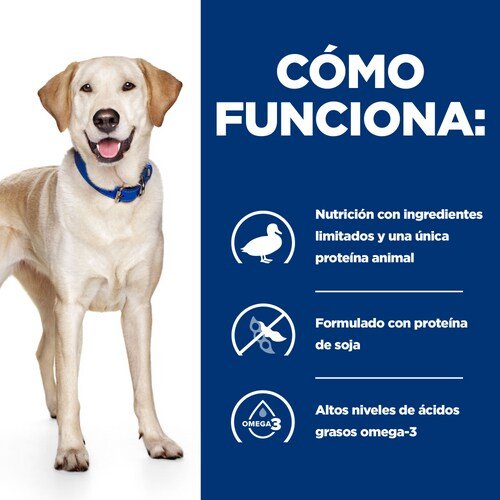 Alimento Seco Para Perros Hill'S Pd D/D Sensibilidades Alimentarias, Pato Y Arroz 4kg