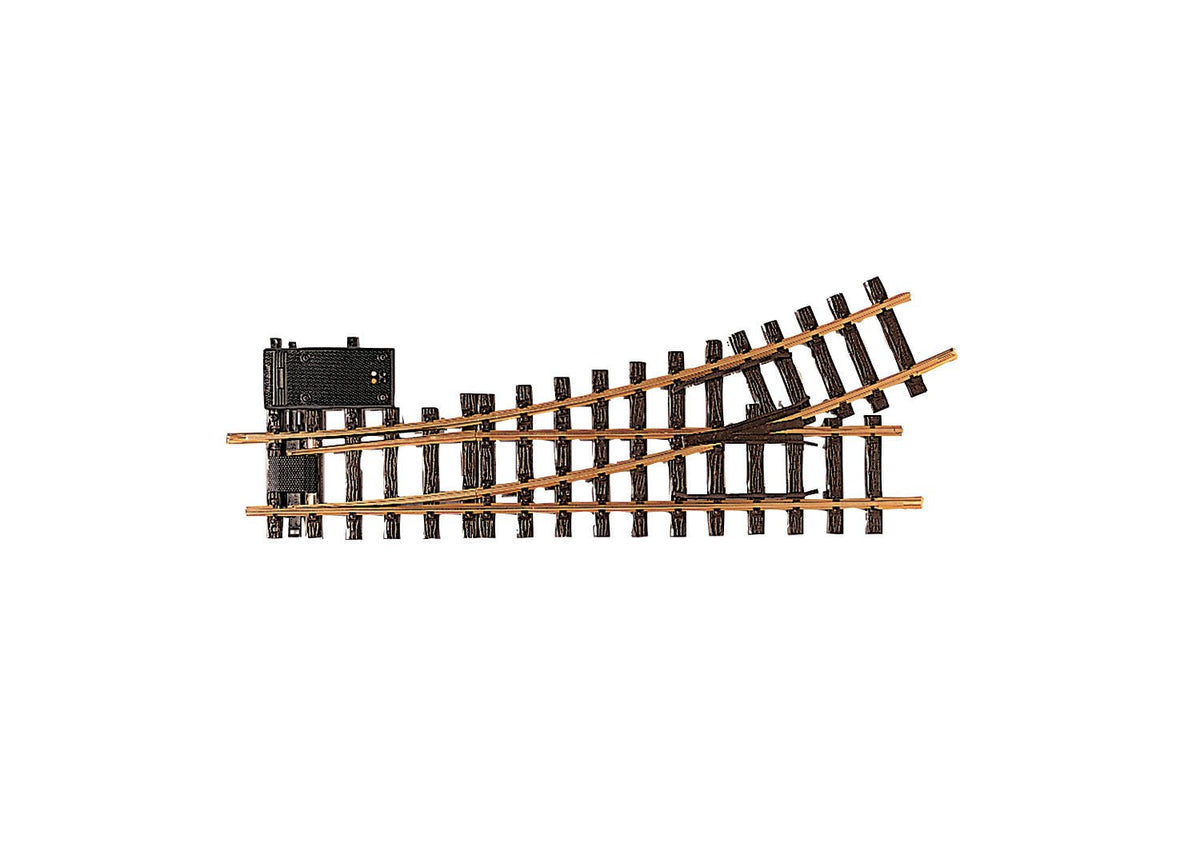 Lgb 16150 G Gleis Weiche Eléctrico Izquierda 440 Mm 22.5° 1243 1 Ud.