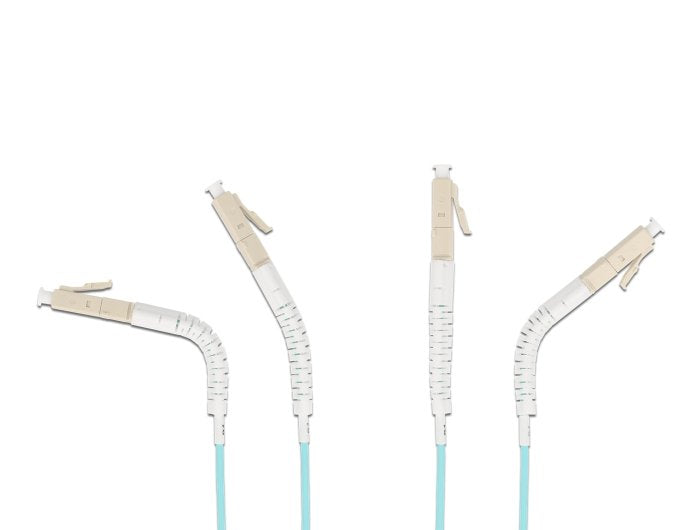 Delock Lwl Cable Lc Duplex A Lc Duplex Multimode Om3 Winkelbar 5 M