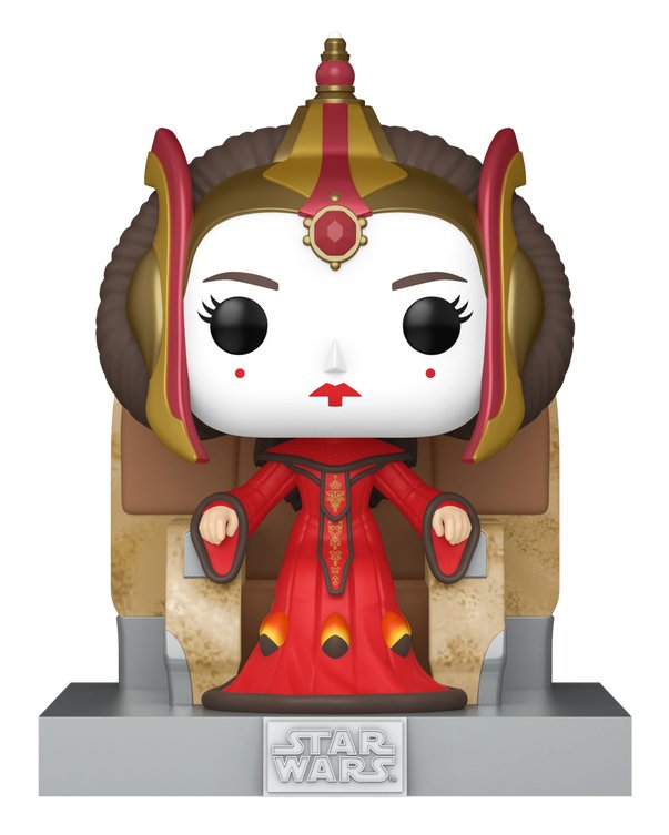 Funko Pop Deluxe Star Wars The Phantom Menace Amidala En El Trono 76012