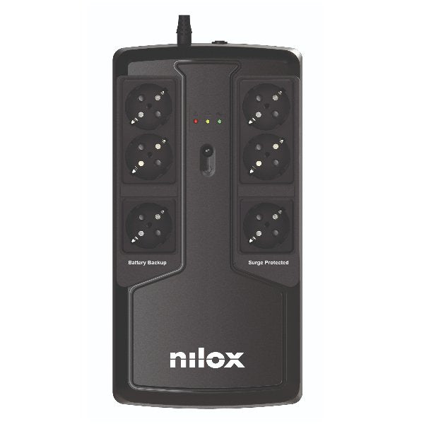 EAN 8051122173648 - Nilox NXGCLIO8501X5V2 sistema de alimentación ininterrumpida (UPS) Línea interactiva 0,85 kVA 595 W 6 sal imagen 3