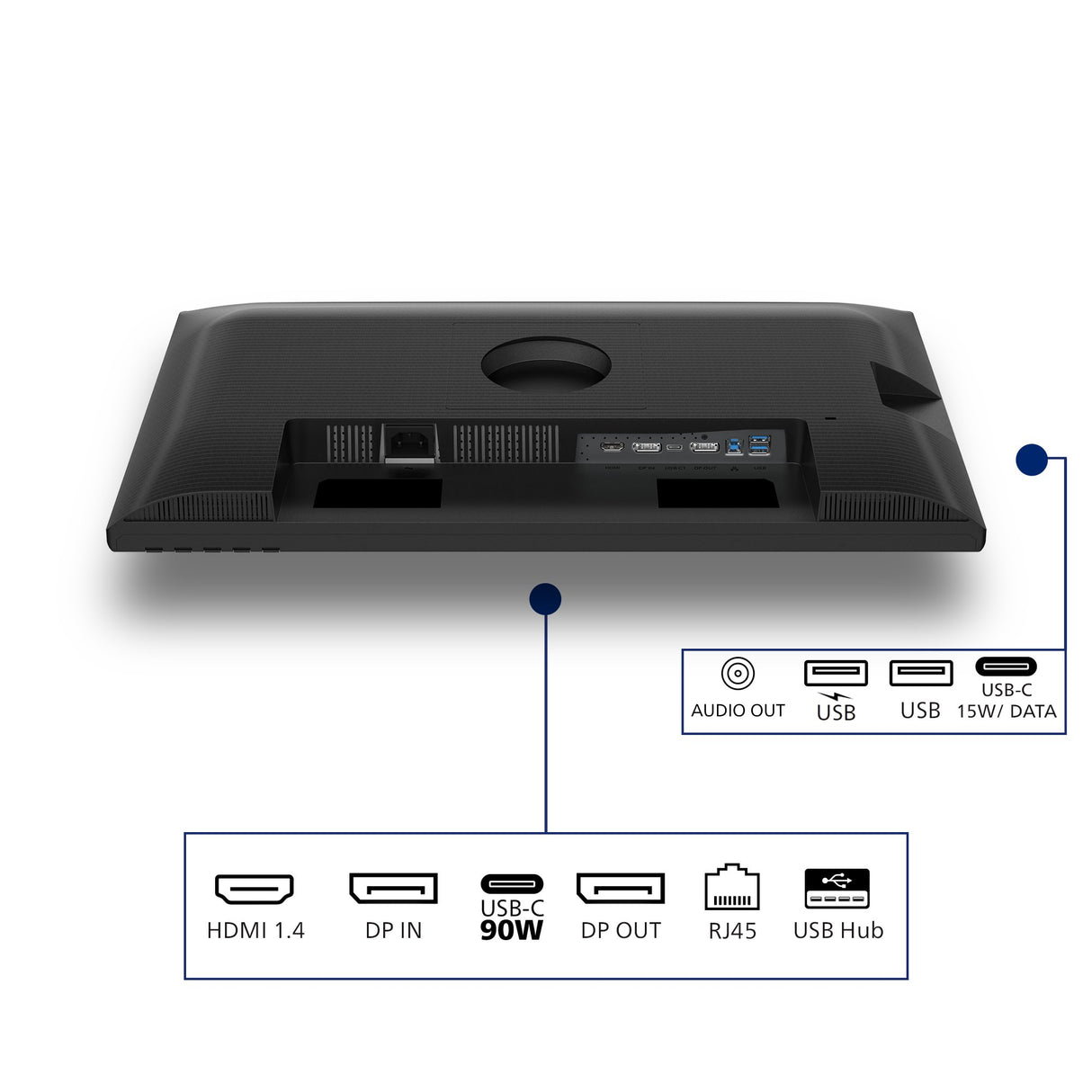 EAN 8721038004434 - Philips 3000 series 24B2U3301D/00 pantalla para PC 61,2 cm (24.1") 1920 x 1200 Pixeles WUXGA LCD Negro imagen 6