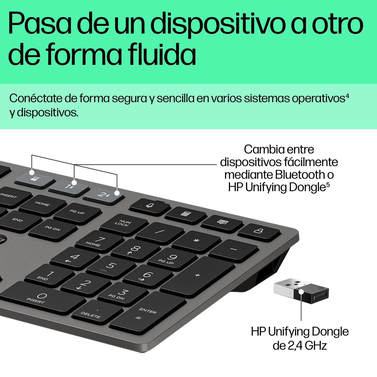725 Multi-Device Rchrgbl Wl Kbd