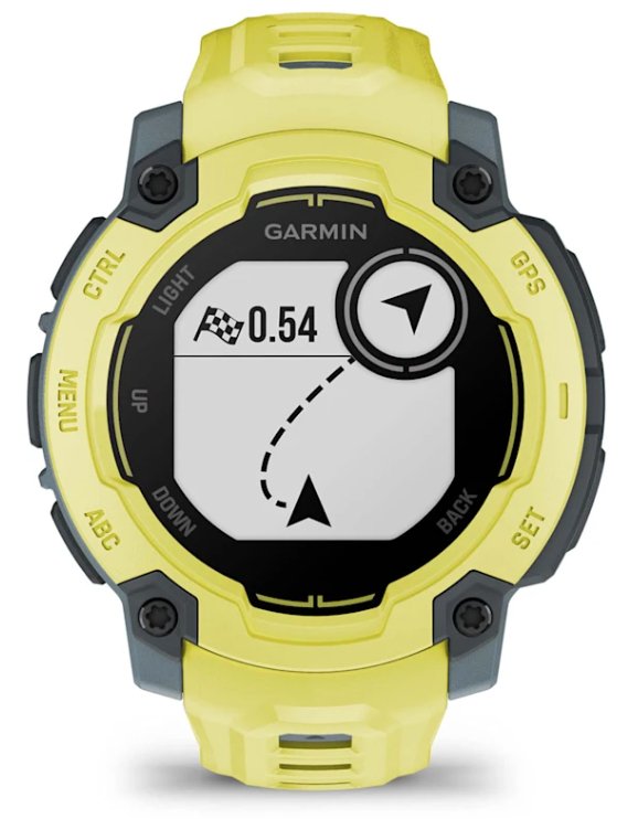 Smartwatch Garmin Instin E 45mm Amarillo Correa Silicona Amarilla