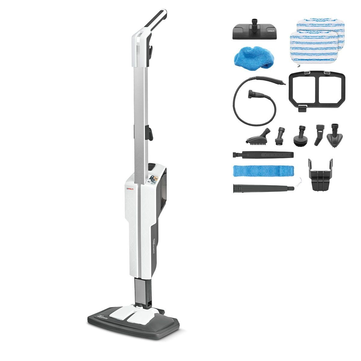 EAN 8007411013225 - Polti Vaporetto SV610_Style Fregona a vapor 0,5 L 1500 W Gris, Blanco imagen 3