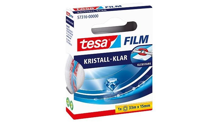 Cinta Adhesiva Tesa Transparente, 33m 15 Mm, 57316-00000-02