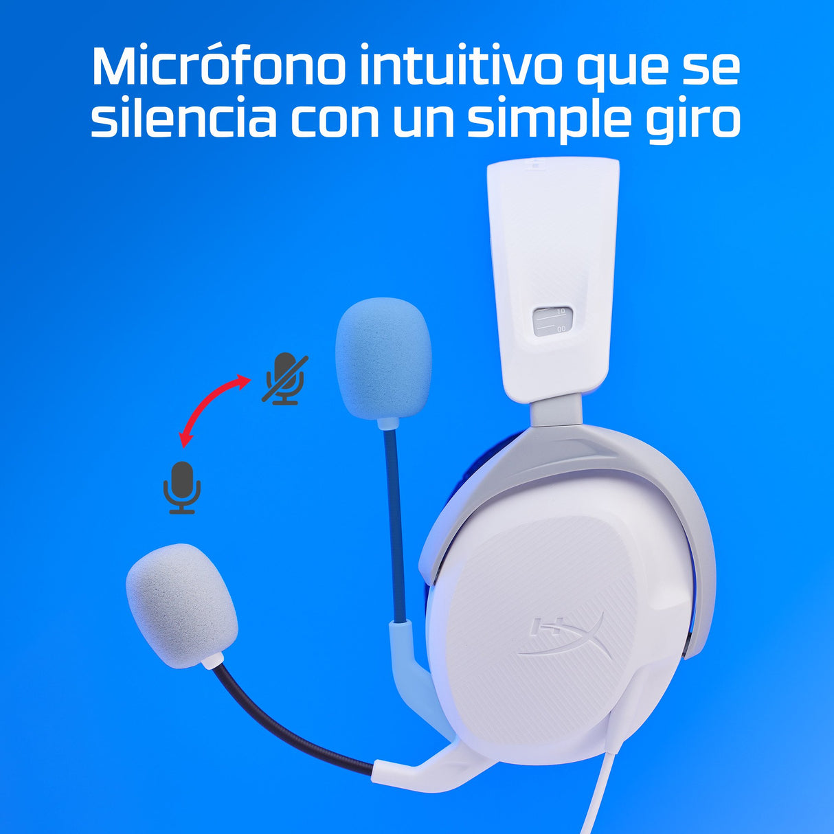 EAN 0197029365989 - HyperX Cloud Stinger 2 GAM HEADSET PlayStation Alámbrico Diadema Juego Blanco imagen 6