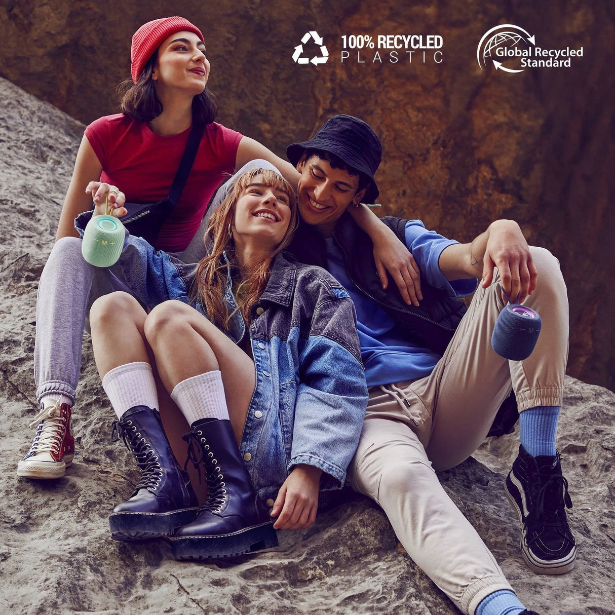 Altavoz Bluetooth Energy Sistem Bloom 18h De Bateria - Luces Led - Tecnologia True Wireless Stereo - Ipx6 - Azul