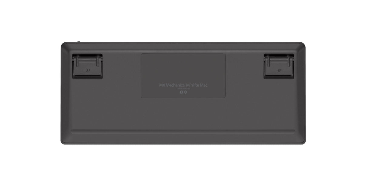Logitech Mx Mini Mechanical For Mac Teclado Bluetooth Qwerty Internacional De Ee.Uu. Grafito, Gris