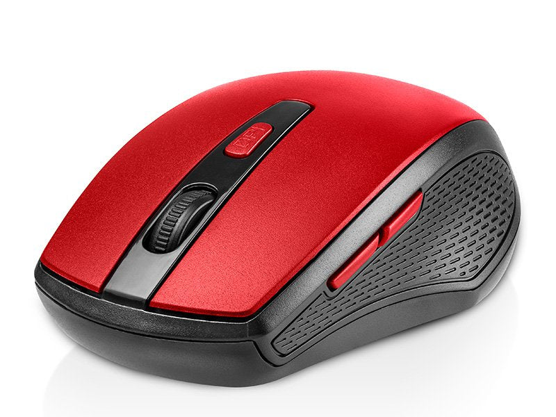 Tracer Ratón Inalámbrico Deal Rf Nano Rojo