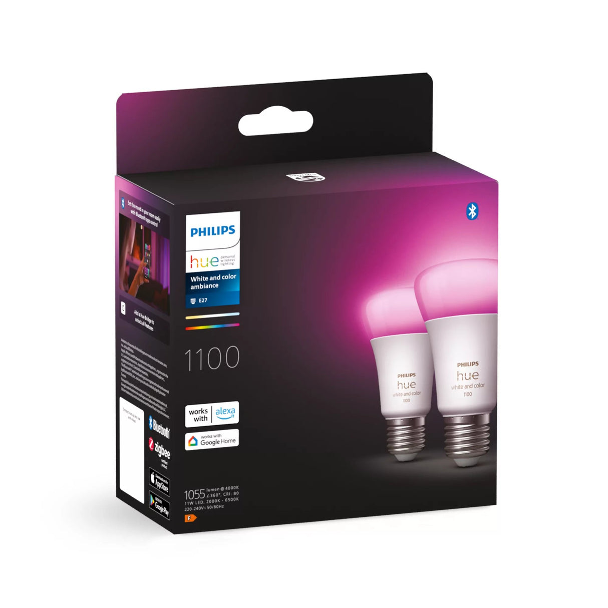 EAN 8719514291317 - Philips Hue White and Color ambiance 8719514291317A iluminación inteligente Bombilla inteligente Bluetoot imagen 3