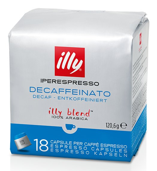 Illy Cápsulas Iperespresso Tostado Decaffeinato 18 Unidades