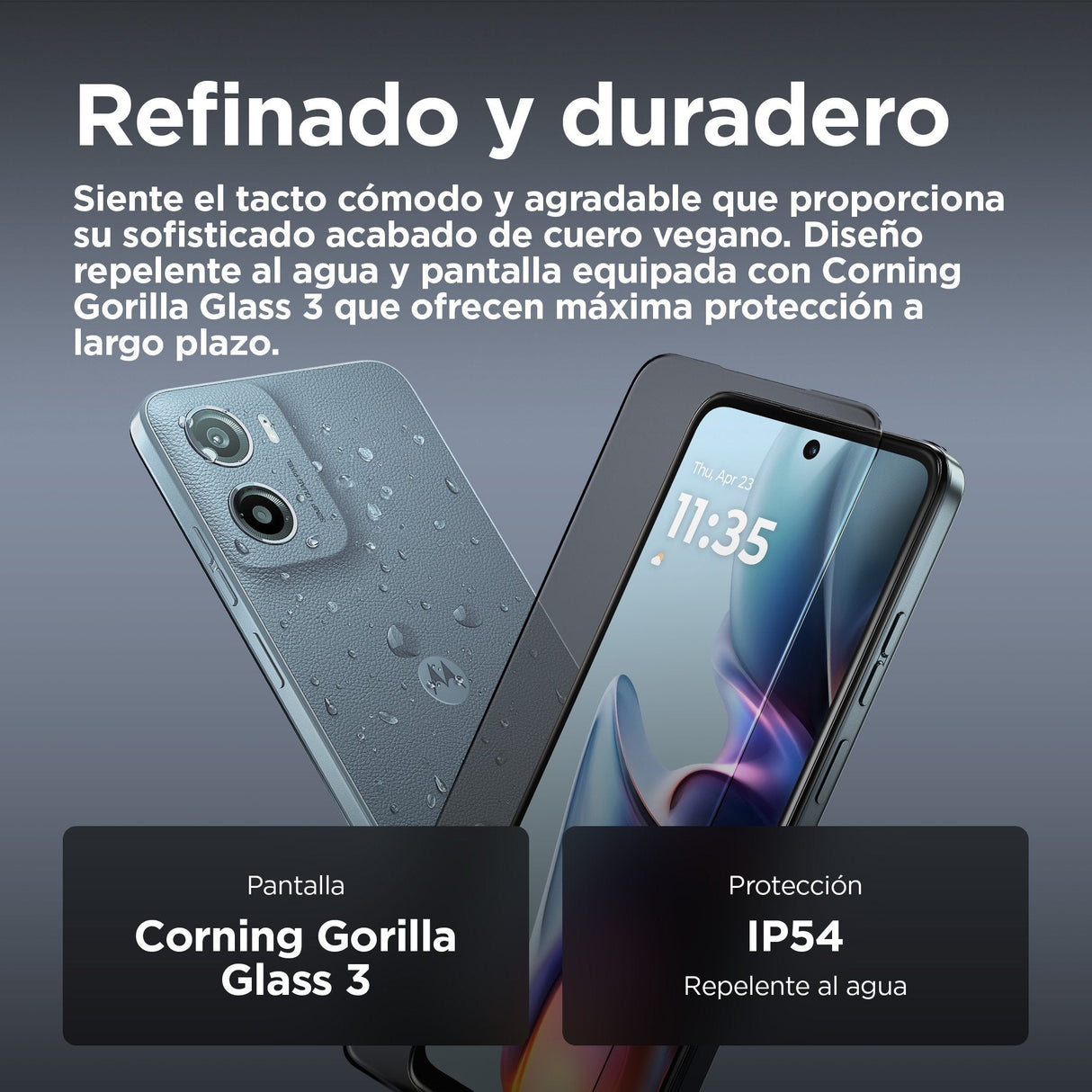 EAN 0840023281662 - Motorola moto e15 16,9 cm (6.67") SIM doble Android 14 Go edition 4G USB Tipo C 2 GB 64 GB 5200 mAh Azul imagen 9