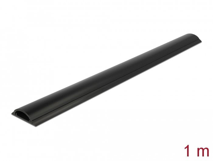 Delock Canaleta Autoadhesivo 50 X 12 Mm X 1 M Negro