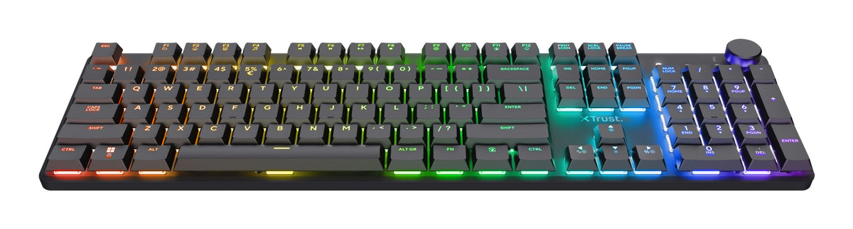 EAN 8713439253689 - Trust GXT 868 Torix teclado Juego USB + RF Wireless + Bluetooth QWERTY Inglés de EE. UU. Negro imagen 2