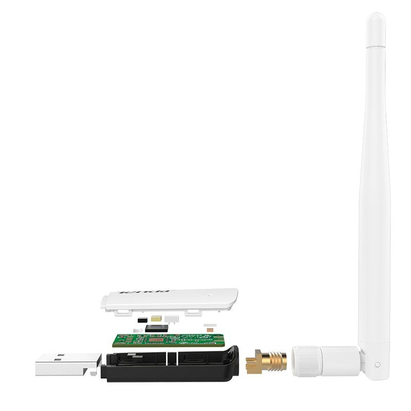 Tenda Adaptador Wifi N300 Alta Ganancia. Antena Removible U1