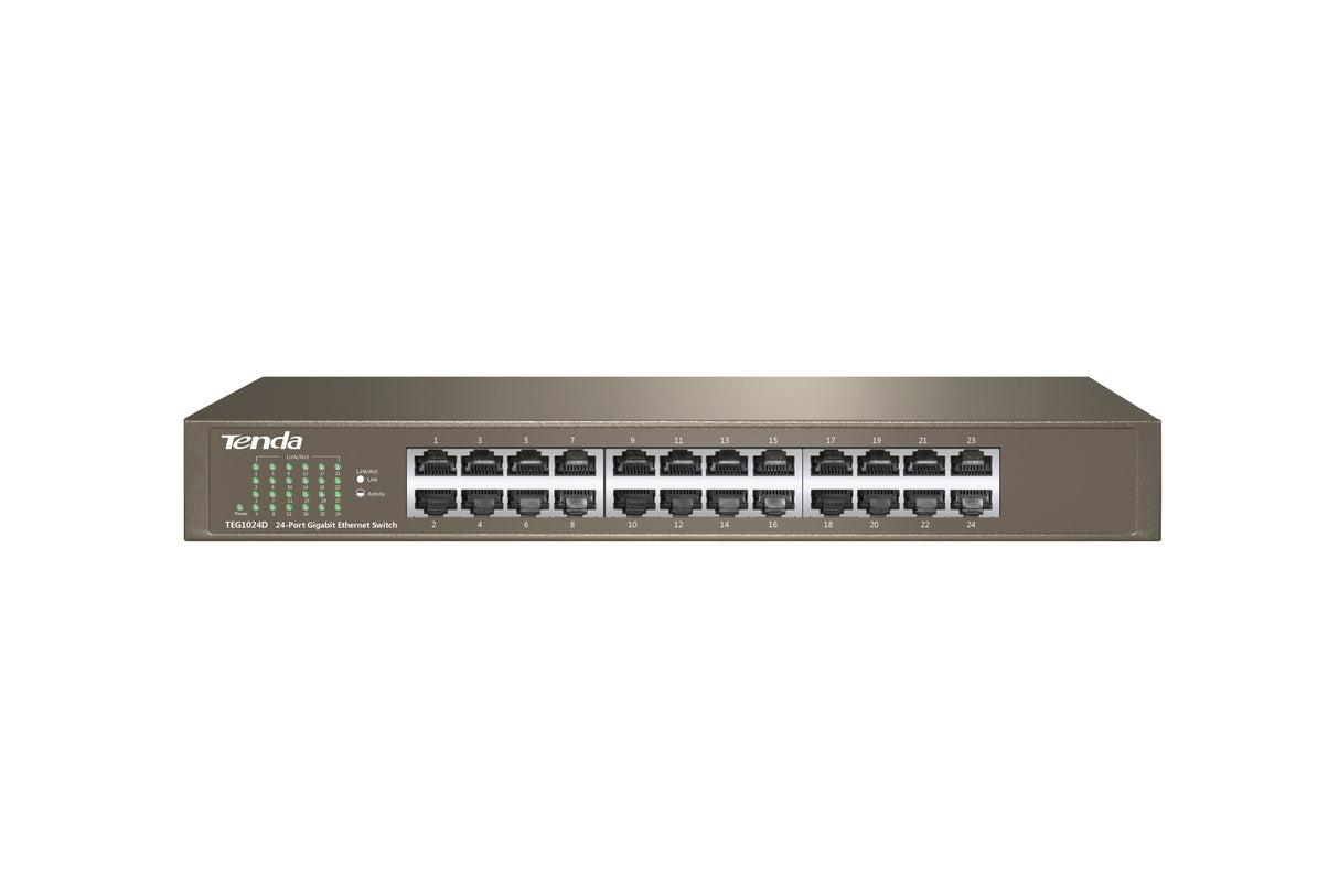 EAN 6932849403305 - Tenda 24-port Gigabit Ethernet Switch No administrado Azul imagen 3