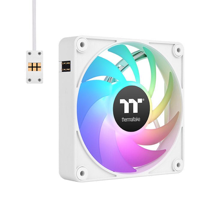 Ventilador Thermaltake Ct120 Ex Argb Sync Pc Cooling Fan Blanco