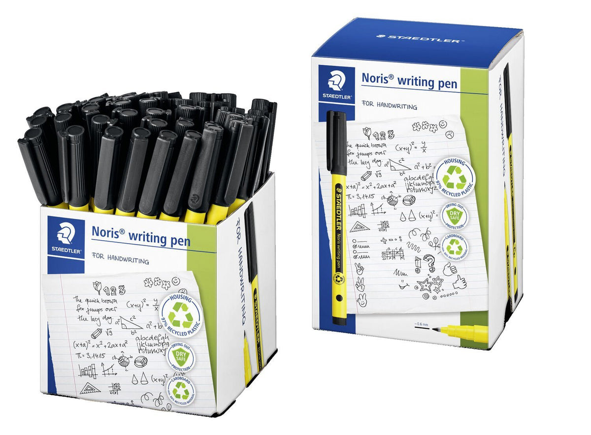 Staedtler 307 Noris Writing Pen Rotulador De Punta Fina - Trazo 0.6mm Aprox - Tinta Base De Agua